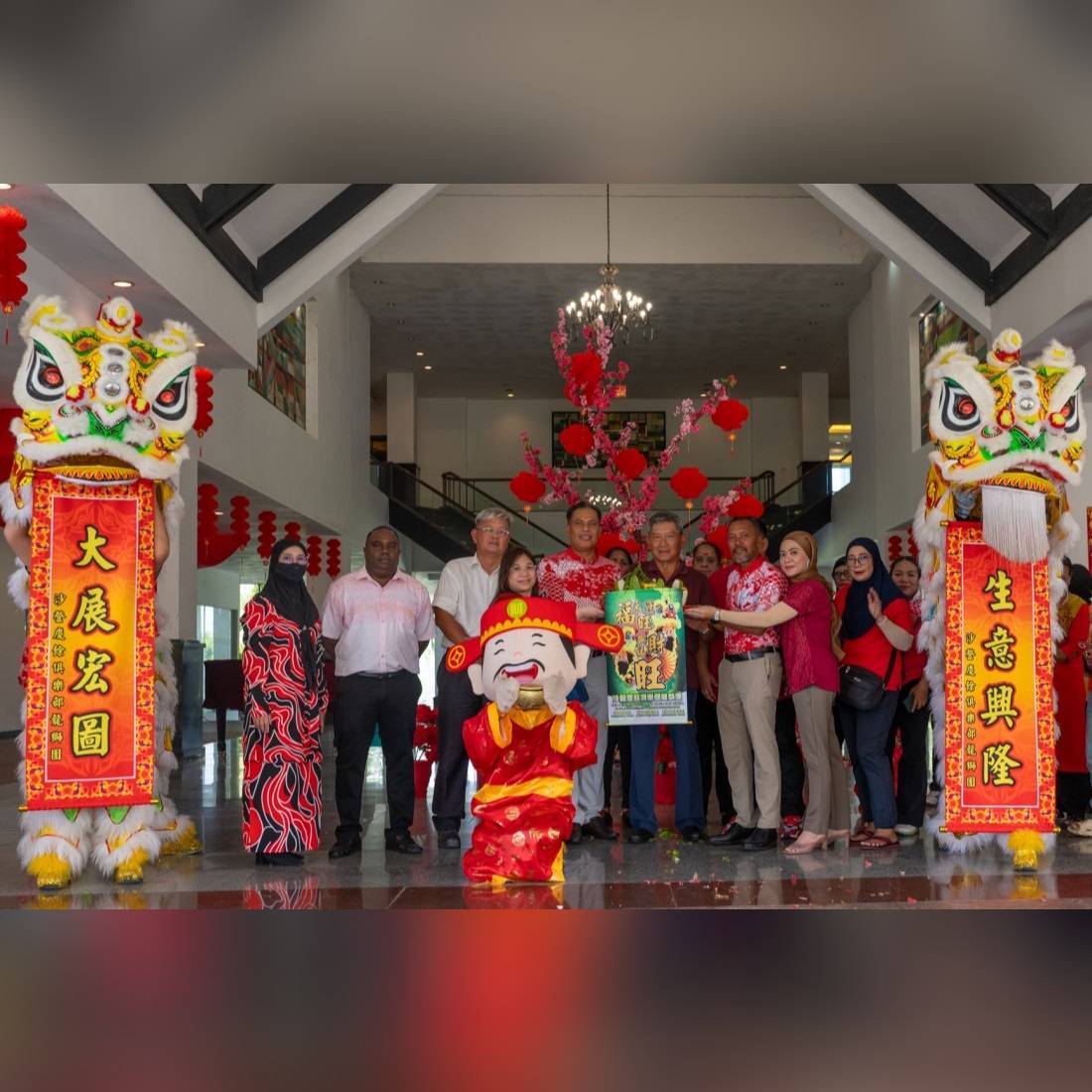 Chinese New Year Lion Dance 2025